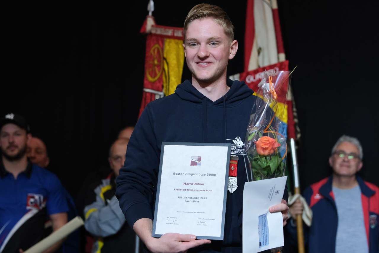 Bester Jungschütze U21 Gewehr 300m